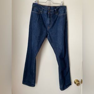 J. Crew The Driggs Dark Wash Jeans in 36x30